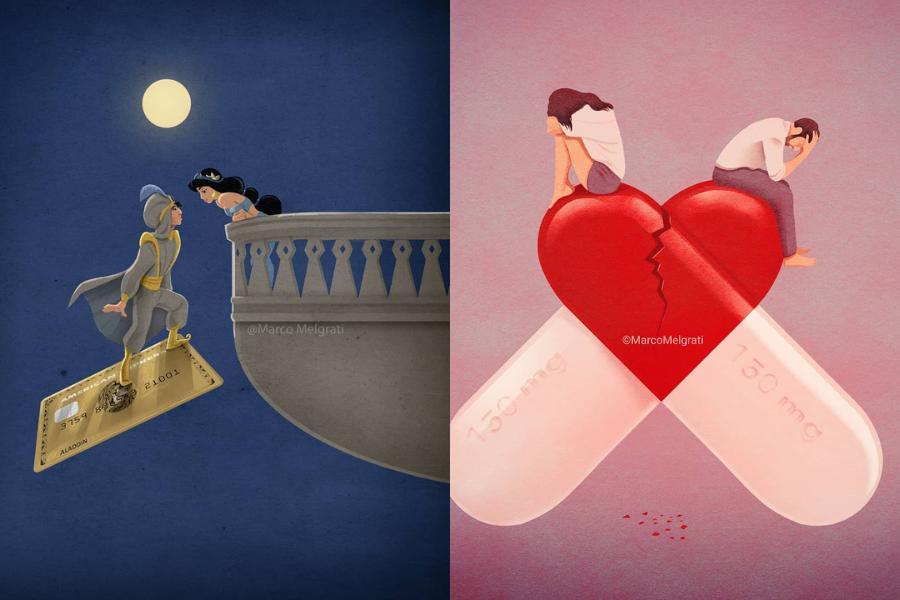 10 Ilustrasi Ini Gambarkan Permasalahan Anak Muda Zaman Sekarang