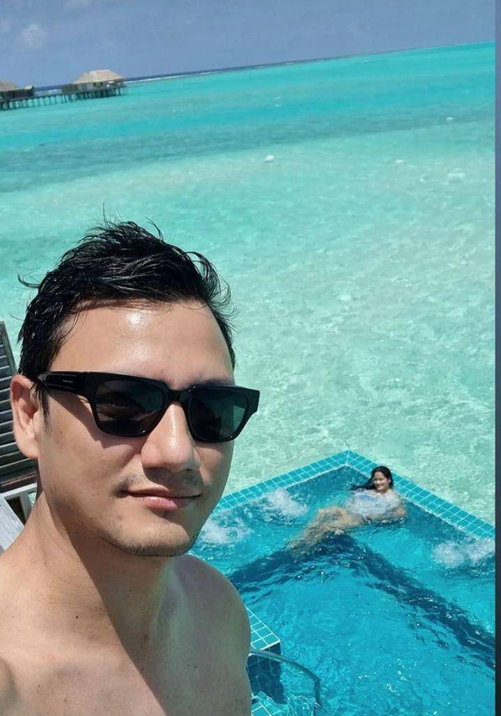 potret liburan Titi Kamal dan Christian Sugiono (Instagram.com/csugiono)