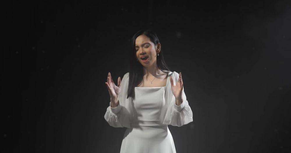 Lyodra dalam video klip Pesan Terakhir (YouTube.com/LyodraOfficial)
