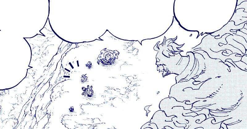 Marco berpamitan dengan Luffy dan yang lain. (mangaplus.shueisha.co.jp/One Piece)