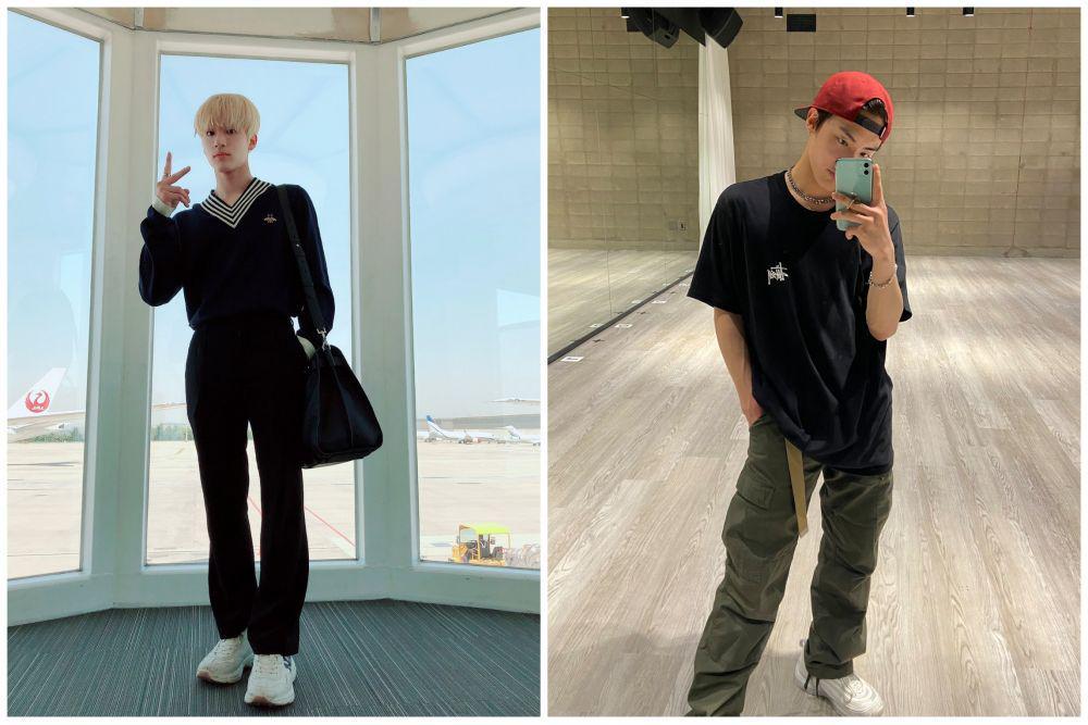 9 Ide OOTD ala Eric THE BOYZ, Simpel dan Kasual Abis!