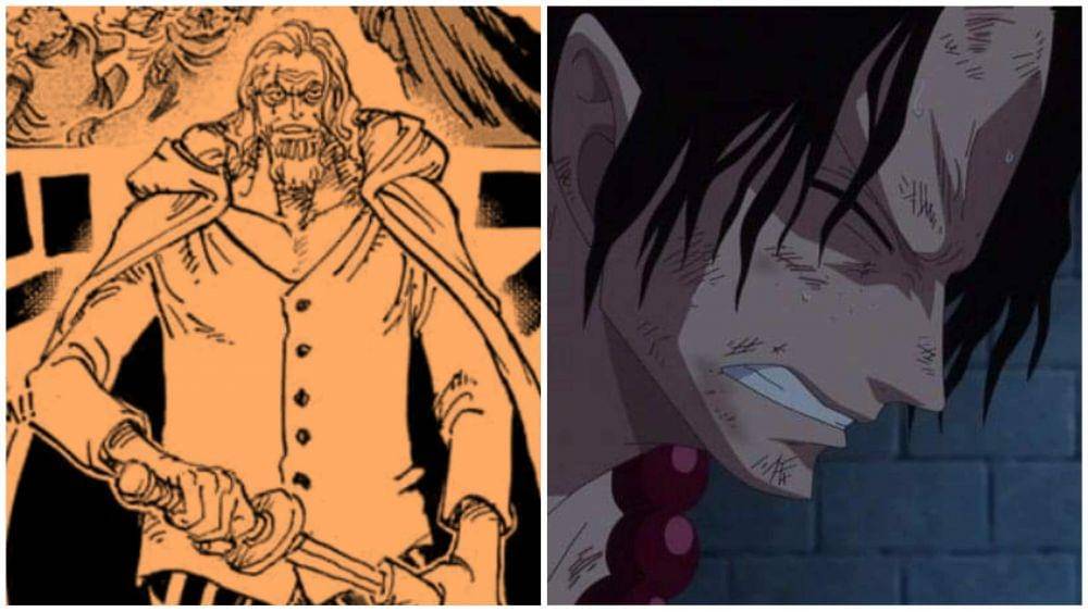 Rayleigh dan Ace. (Dok. Shueisha, Toei Animation/One Piece)