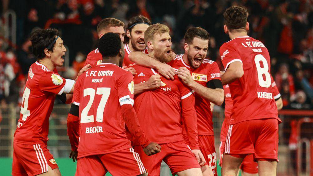 Selebrasi pemain Union Berlin. (fc-union-berlin.de)