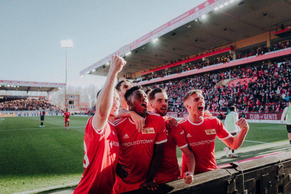 Selebrasi pemain Union Berlin. (fc-union-berlin.de)