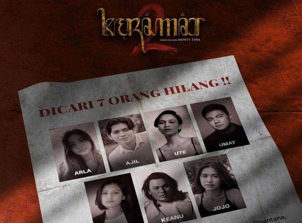 Poster film Keramat 2 (instagram.com/keramat2film/)