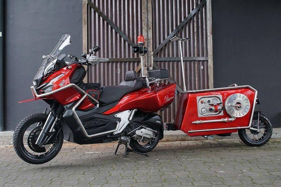 Modifikasi Honda ADV 150 yang cukup ekstrem (dok. PT WMS)