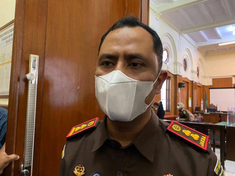 JPU kasus kekerasan seksual dengan terdakwa Bechi, Tengku Firdaus usai sidang. Dok. Ist.