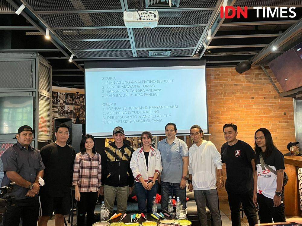 Gandeng 2 Legenda, Valentino Simanjuntak Gelar Turnamen Bulu Tangkis