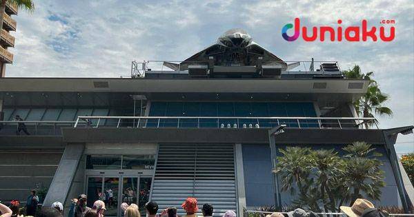 Penampakan pesawat Quinjet ( Dok. idntimes/uni lubis )