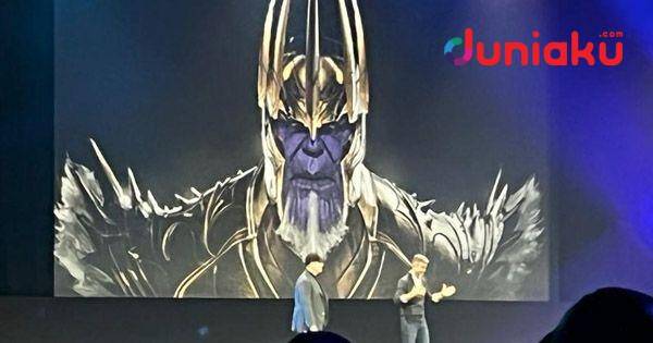 Momen publikasi King Thanos ( Dok. idntimes/uni lubis )