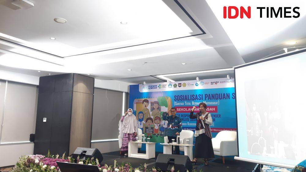 Launching Buku Panduan STBM. 13 September 2022. (IDNTimes/Dina Fadillah Salma)