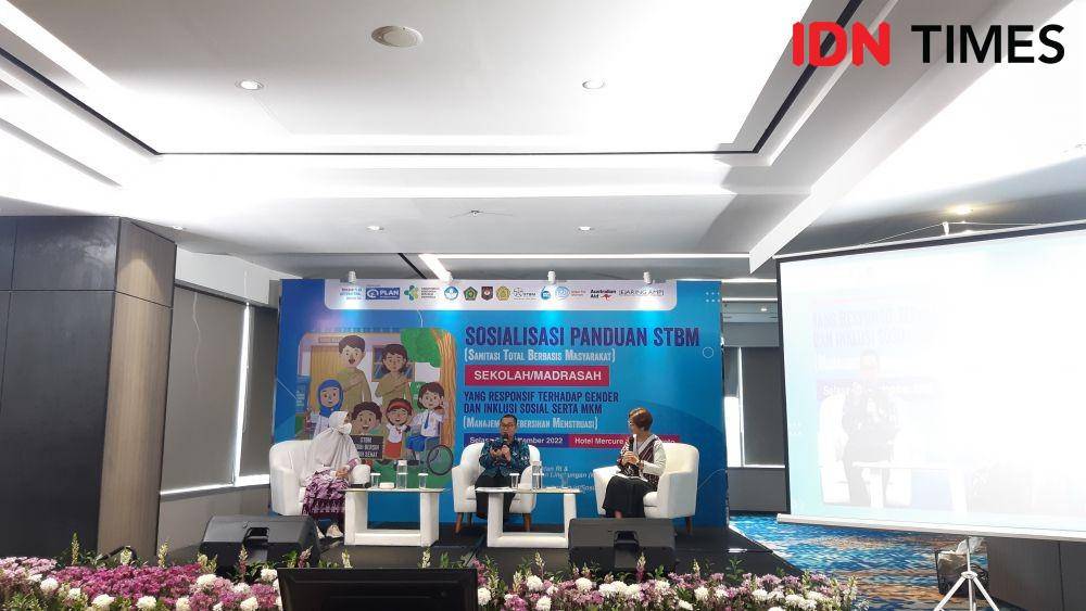 Launching Buku Panduan STBM. 13 September 2022. (IDNTimes/Dina Fadillah Salma)