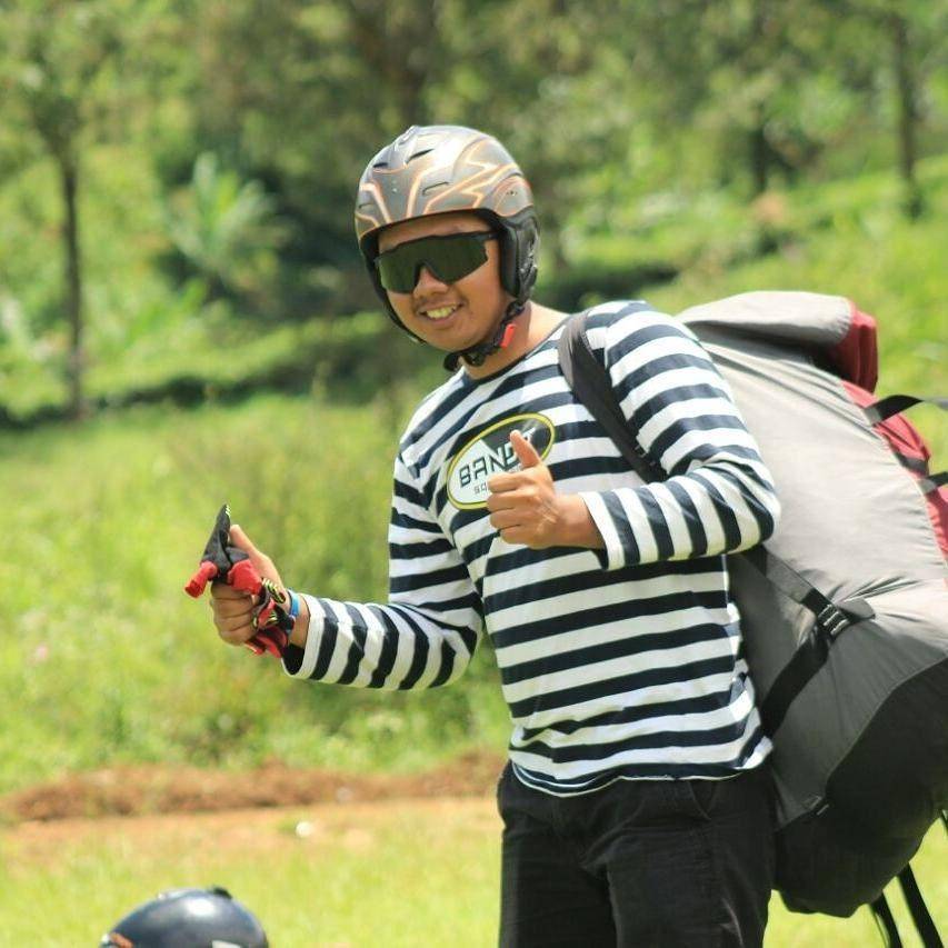 Atlet paralayang, Jafro Megawanto. (Instragram/Jafromegawanto)