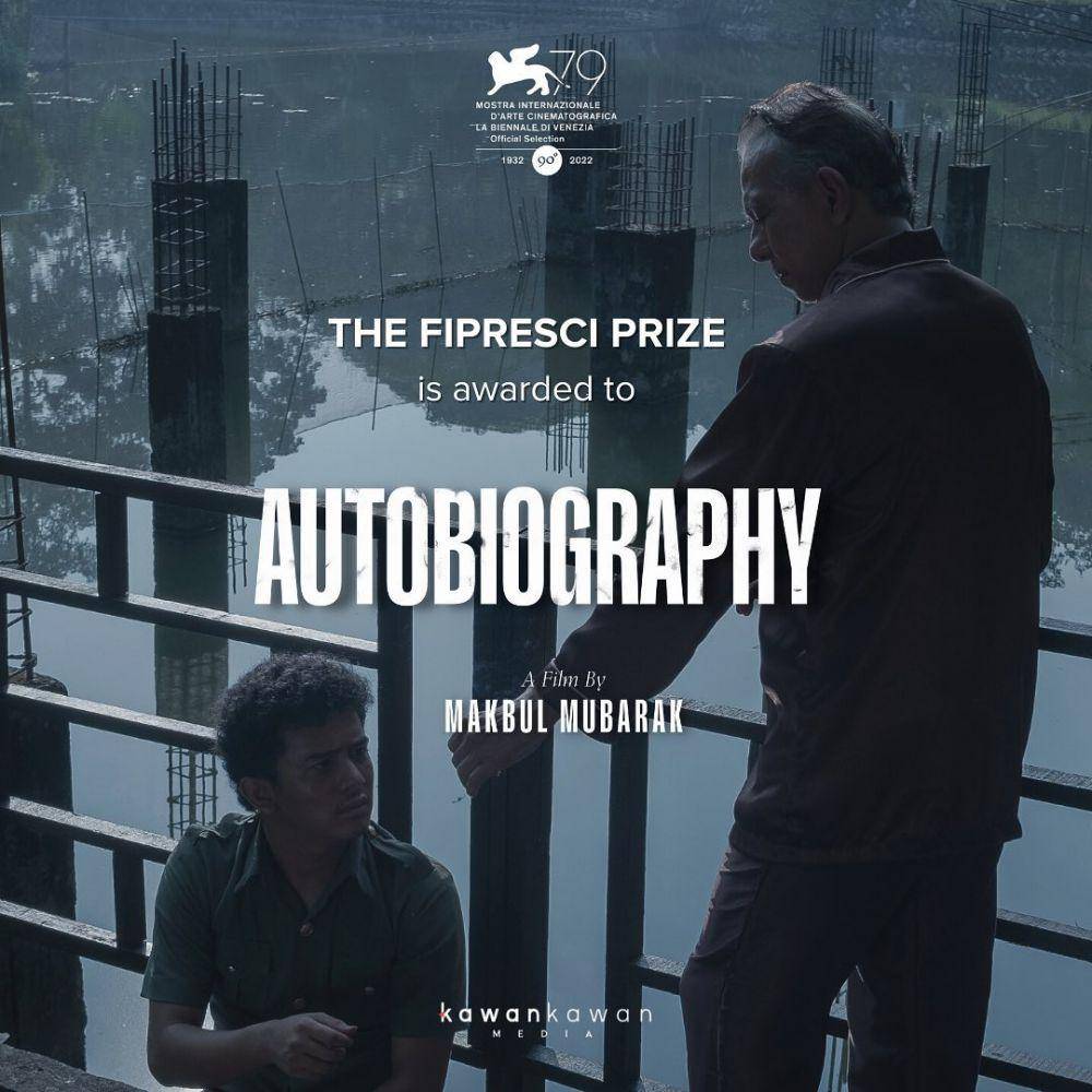 poster film Autobiography sebagai pemenang The Fipresci Prize di Venice International Film Festival ke-79 (instagram.com/kawankawanmedia)