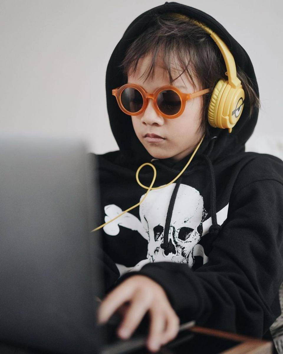 potret Bjorka anak Ringgo Agus (instagram.com/ringgoagus)