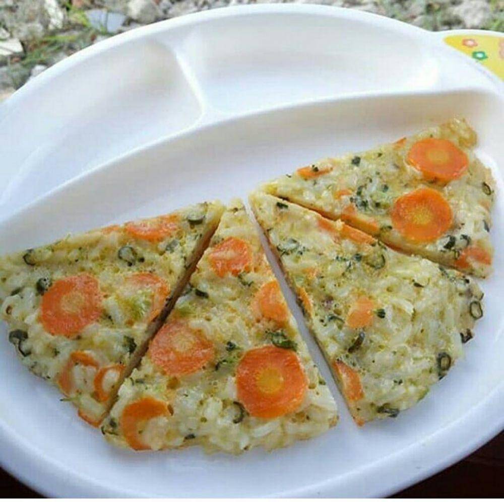 ilustrasi pizza nasi (instagram.com/dunia_hafizdoll)
