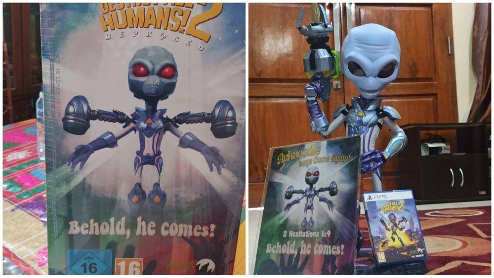 Foto isi Destroy All Humans 2 Reprobed Second Coming Edition. (Duniaku.com/Fahrul Razi Uni Nurullah)