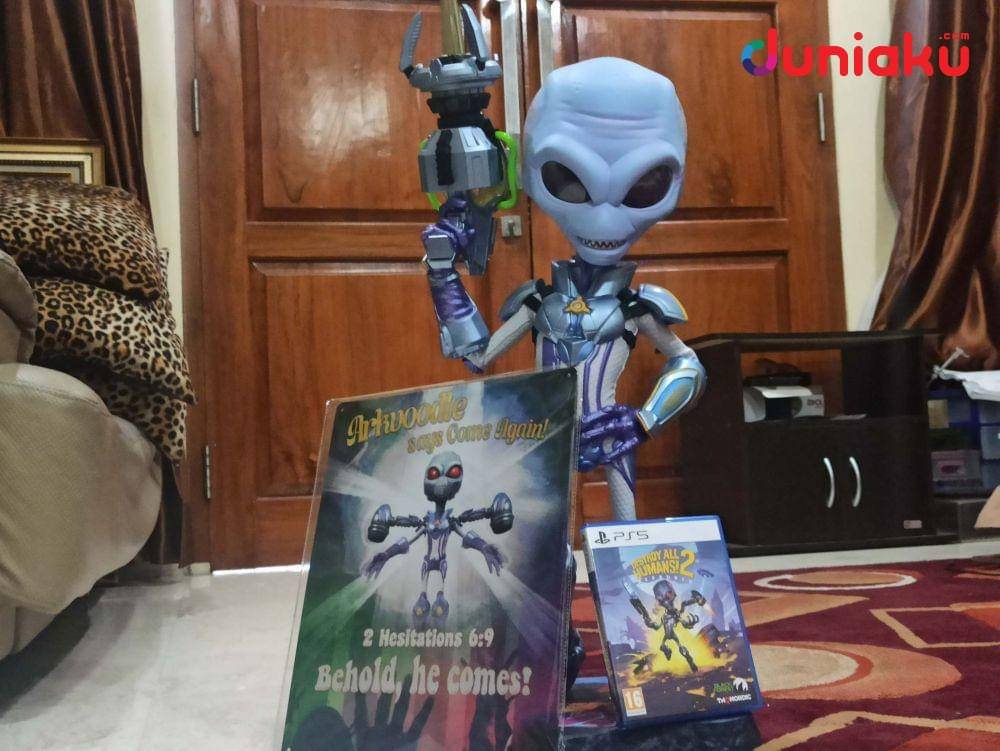 Foto Crypto dari Destroy All Humans 2 Reprobed Second Coming Edition. (Duniaku.com/Fahrul Razi Uni Nurullah)