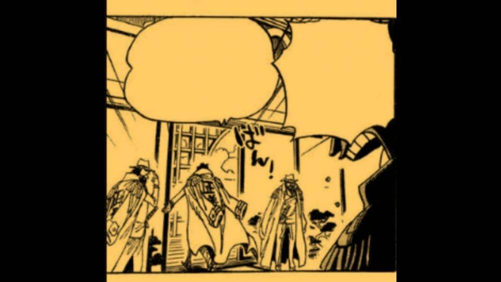 Kong berteriak ke Garp. (Dok. Shueisha/One Piece)