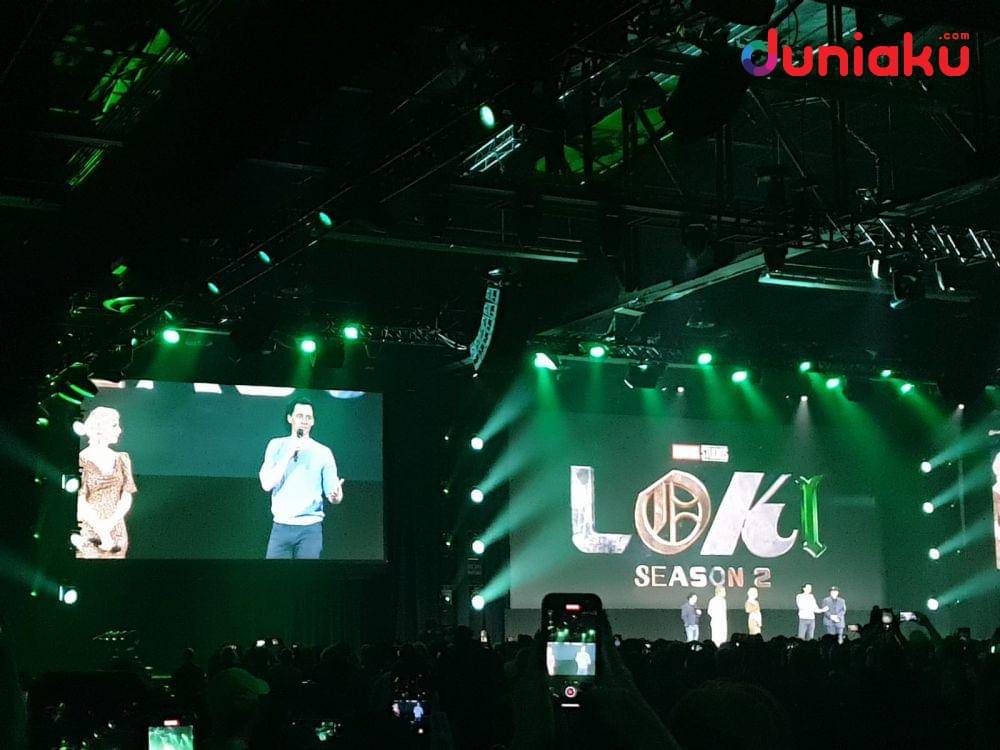 Panel Loki season 2 di D23 Expo. (Dok. IDN Times/Uni Lubis)