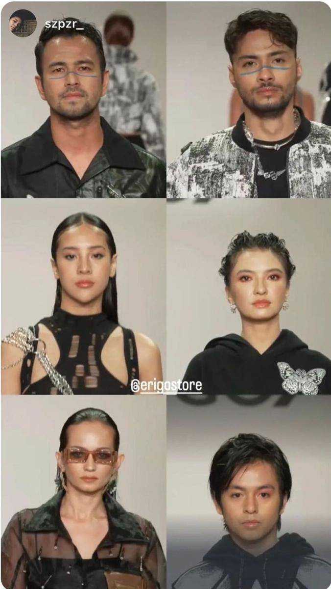 ErigoX di New York Fashion Week (instagram.com/szpzr_)
