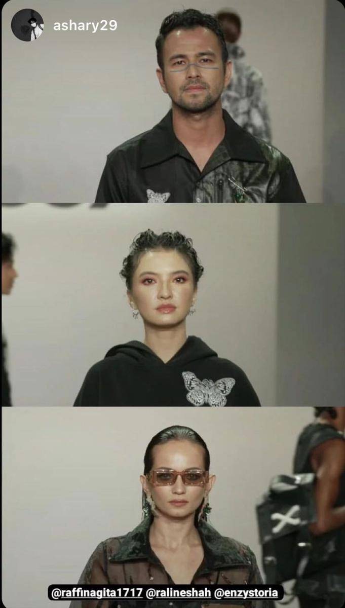 ErigoX di New York Fashion Week (instagram.com/ashary29)