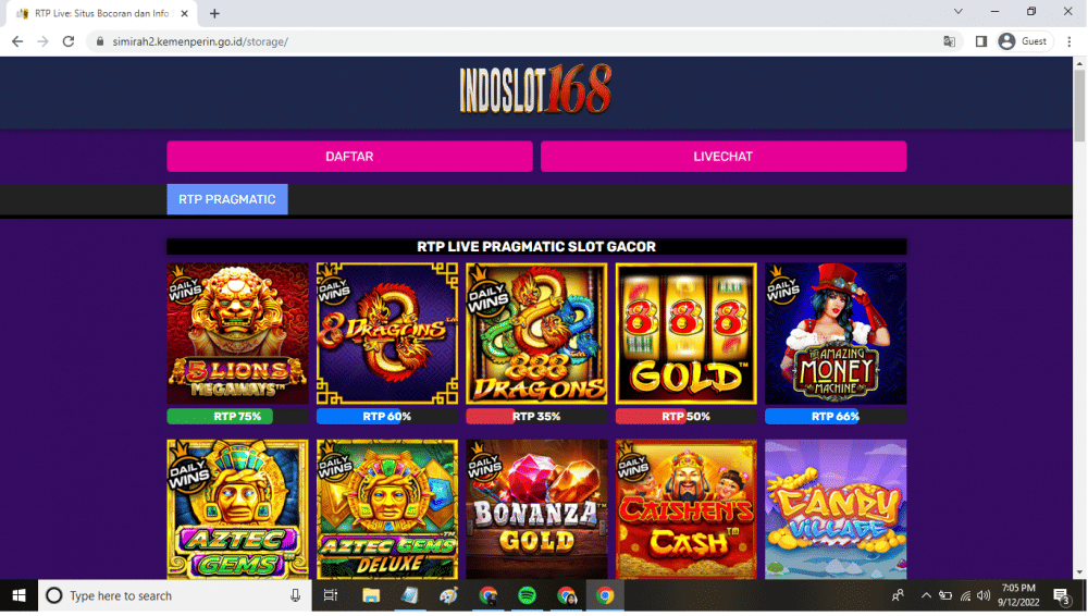Website SIMIRAH Disusupi Konten Judi Online, Kemenperin: Ada Malware
