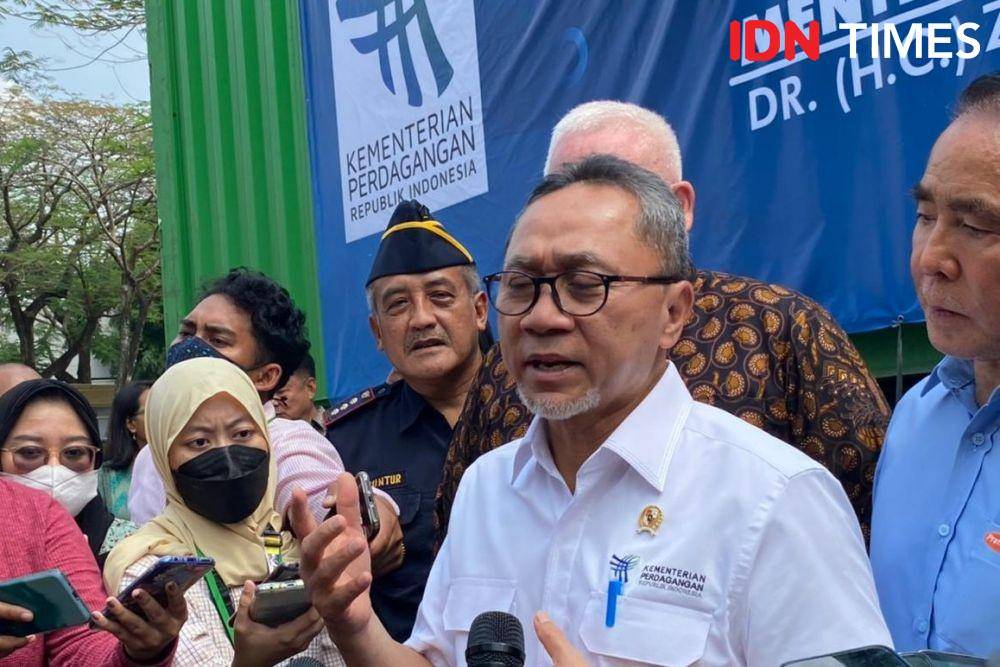 Menteri Perdagangan, Zulkifli Hasan (Zulhas) (IDN Times/Vadhia Lidyana)