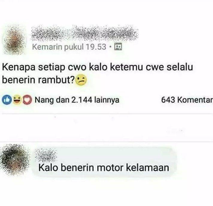 komentar lucu di Facebook (instagram.com/katalucugambar)