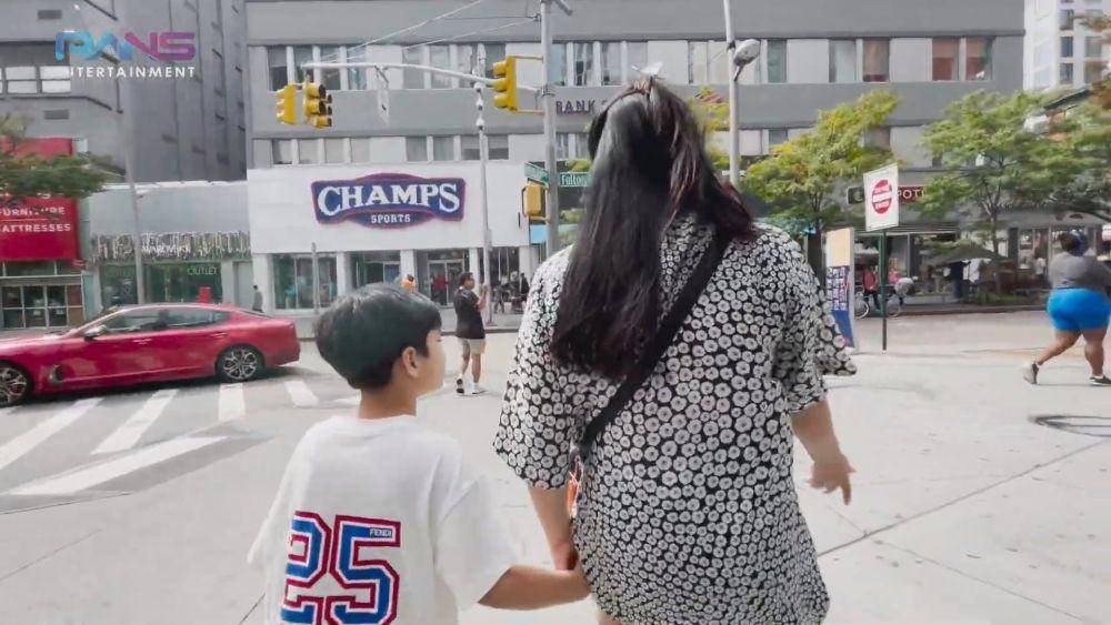 Nagita belanja di supermarket New York (youtube.com/ransentertainment)