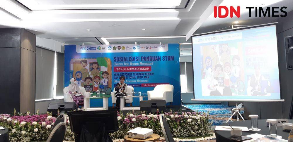 Launching Buku Panduan STBM. 13 September 2022. (IDNTimes/Dina Fadillah Salma)