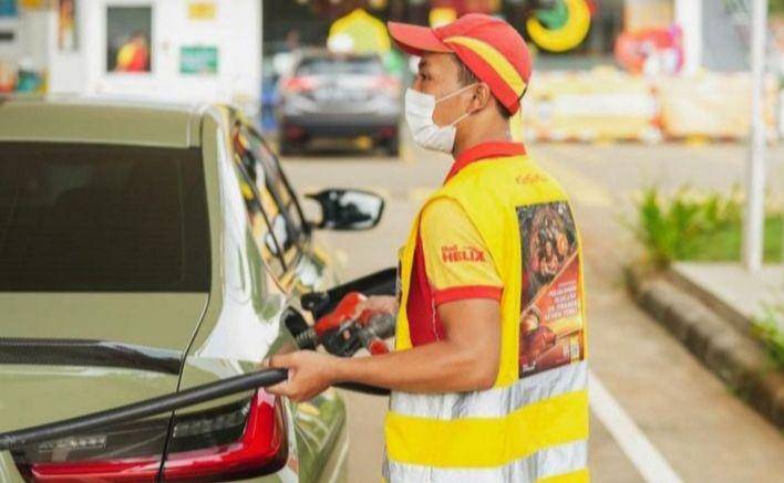 ilustrasi mengisi bensin (instagram.com/shell_indonesia)
