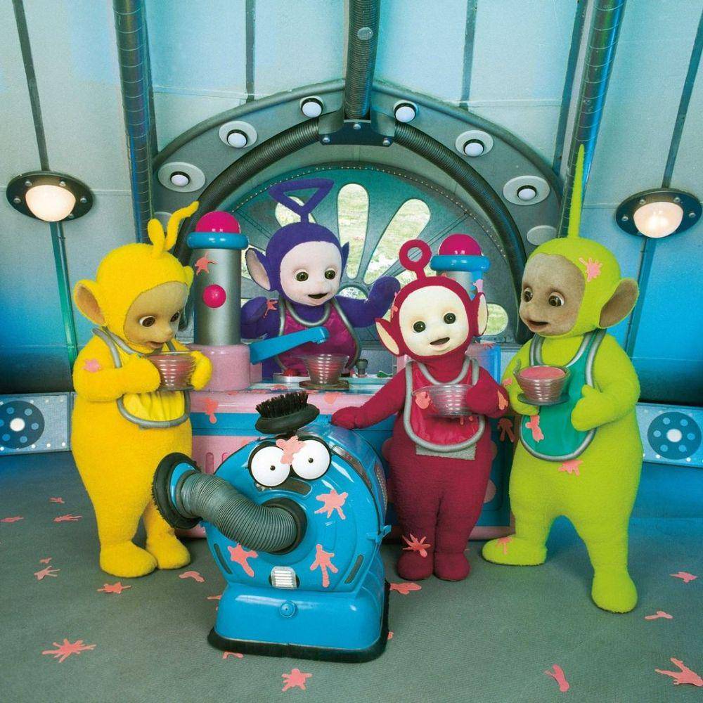 Teletubbies bermain. (instagram.com/teletubbieshq)