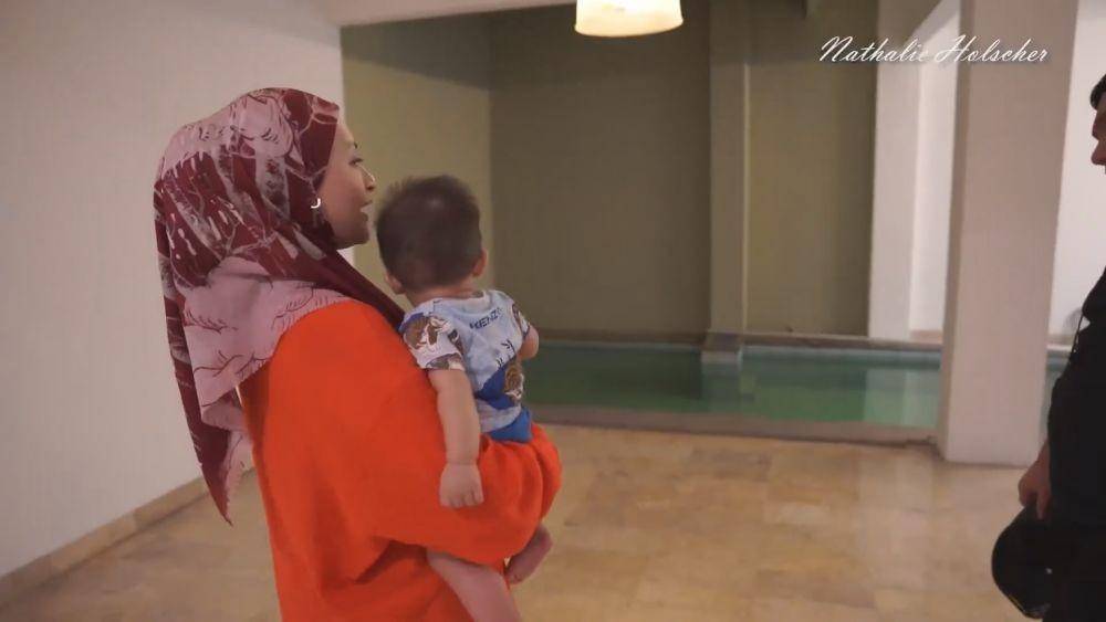 potret rumah baru Nathalie Holscher (youtube.com/nathalieholscher)