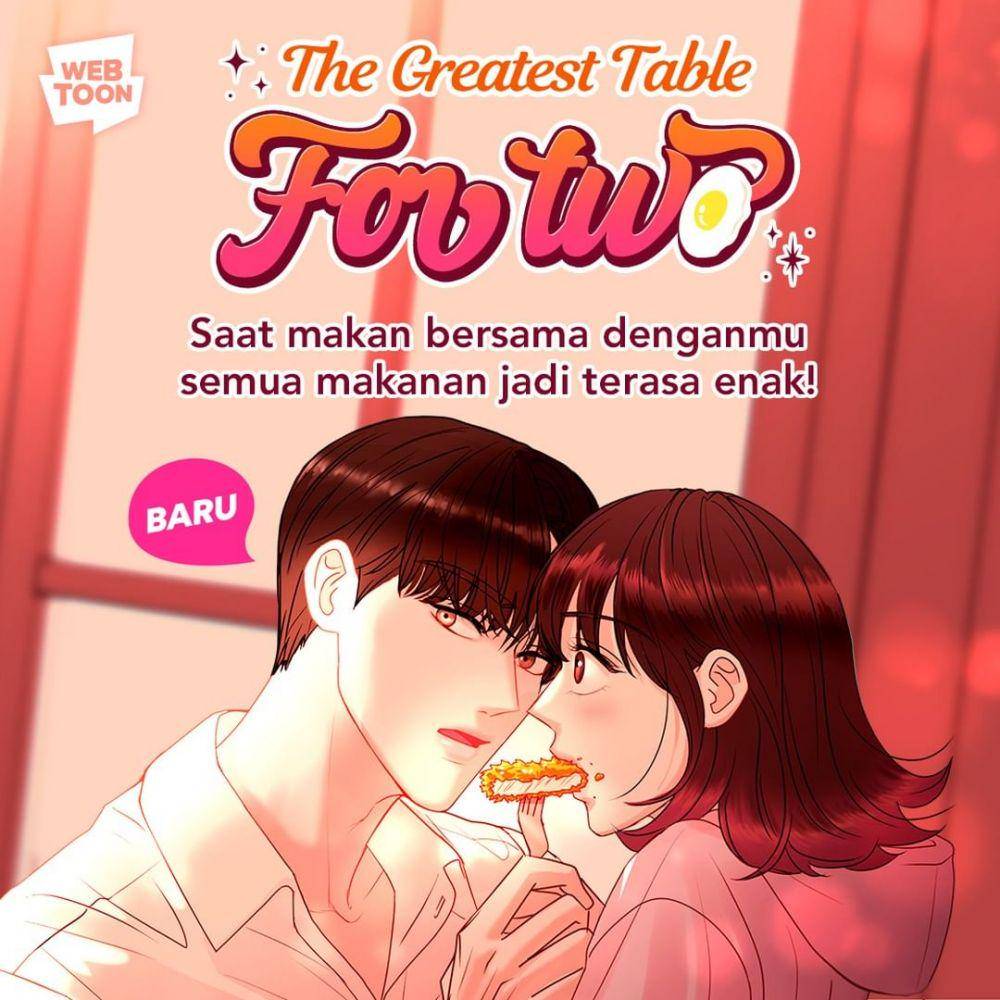 poster webtun The Greatest Table For Two (instagram.com/linewebtoon.id)