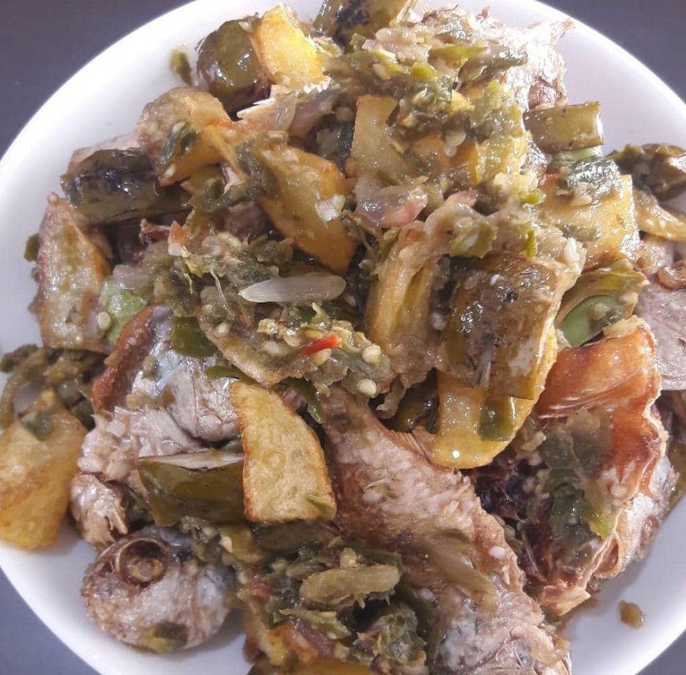Resep Kentang Sambal Ijo Ikan Asin, Nikmatnya Bikin Lupa Diet