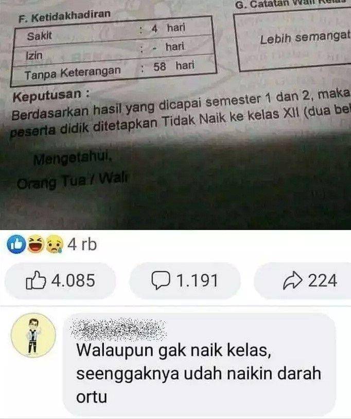 komentar lucu di Facebook (instagram.com/awreceh.id)