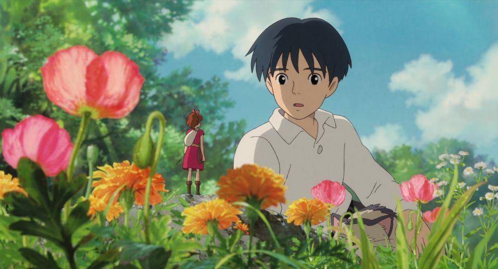 Arrietty bertemu dengan Shou. (dok. Studio Ghibli/The Secret World of Arrietty)