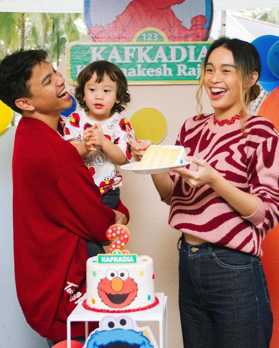 Momen ulang tahun anak Conchita Caroline ke-2. (instagram.com/conchizzlin)