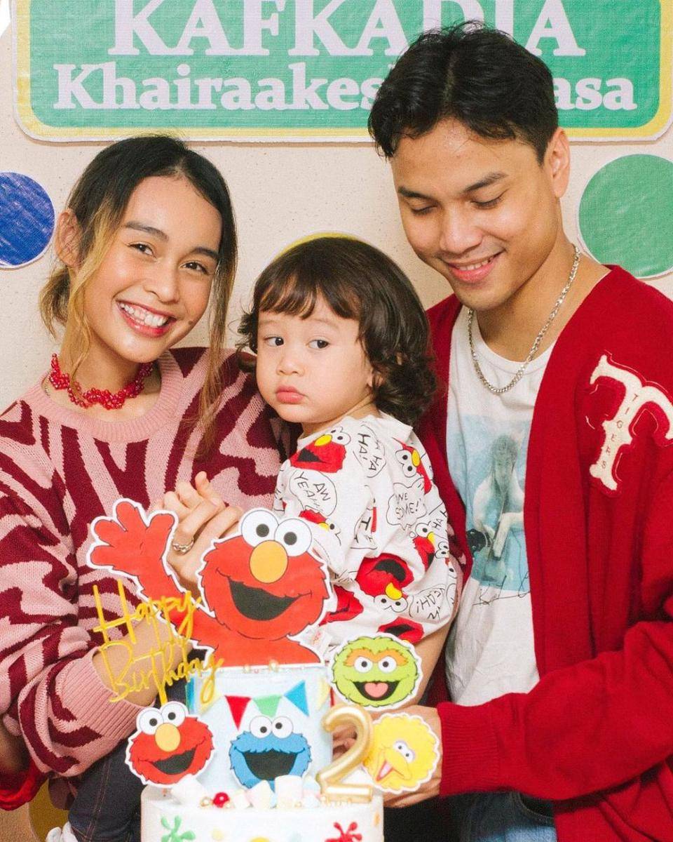 Momen ulang tahun anak Conchita Caroline ke-2. (instagram.com/conchizzlin)