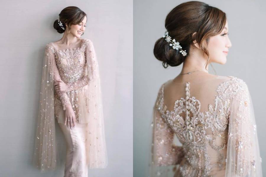inspirasi kebaya tunangan ala desainer ternama (@imagenic via instagram.com/askyfebrianti)