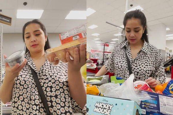 Nagita belanja di supermarket New York (youtube.com/ransentertainment)