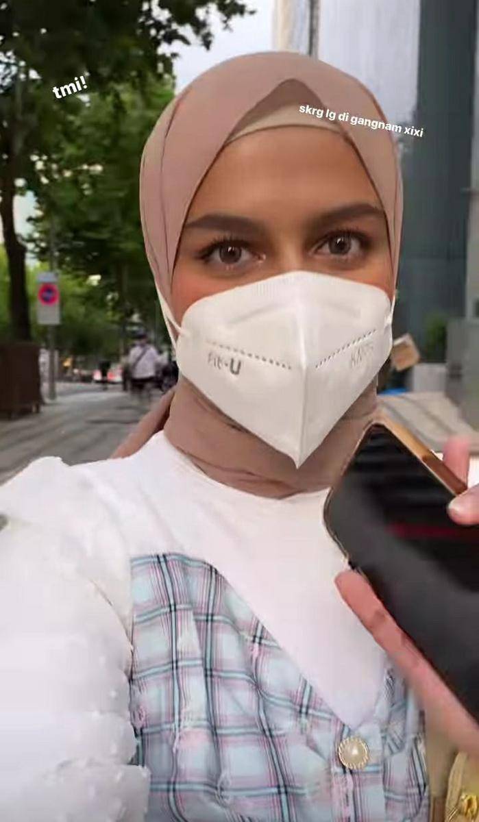 potret Dilla Jaidi saat di Korea (instagram.com/dillajaidi)