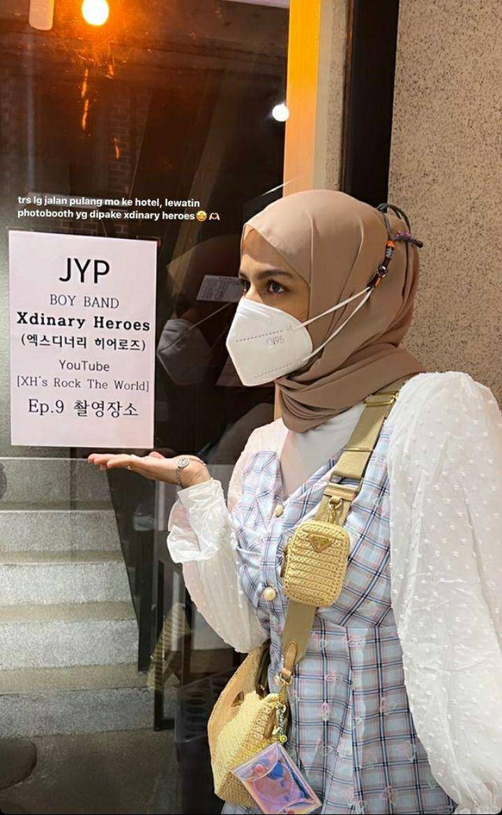 potret Dilla Jaidi saat di Korea (instagram.com/dillajaidi)