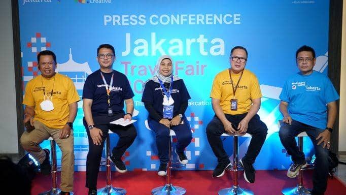 Penyelenggara Jakarta Travel Fair 2022 di Makassar, Sulawesi Selatan. Dok. IDN Times/Jakarta Travel Fair
