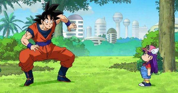 Goku dan Arale, dua tokoh utama karya Akira Toriyama ( Dok. Toei Animation / Dragon Ball Super )