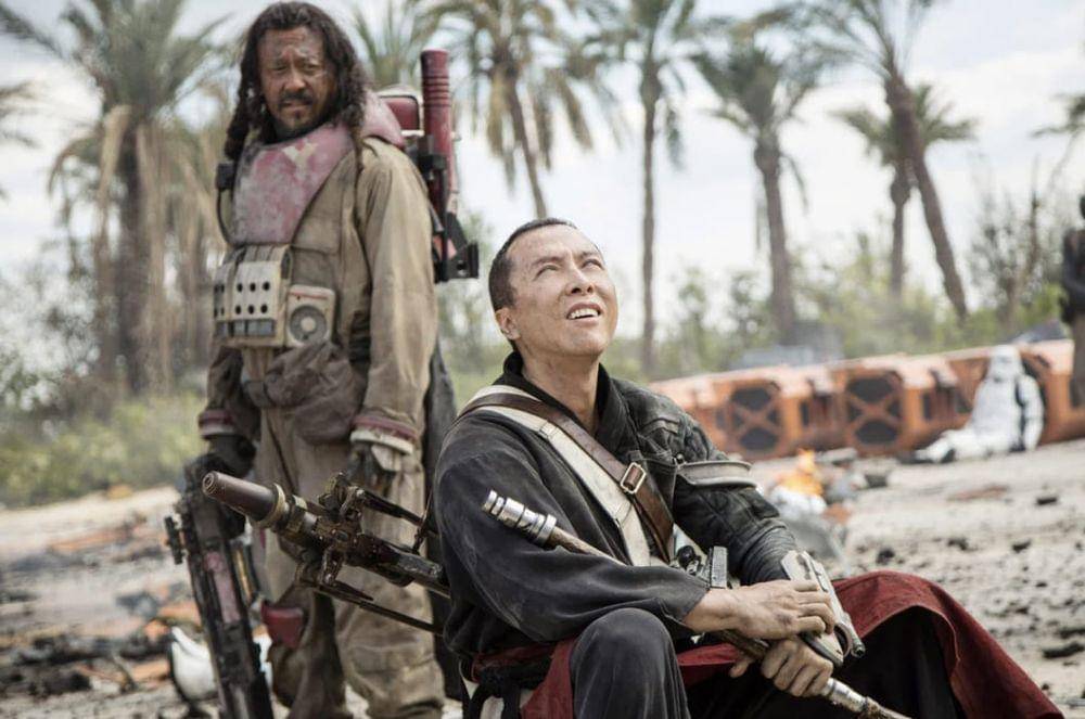 karakter Chirrut Imwe dan Baze Malbus (dok. Lucasfilm/Star Wars)