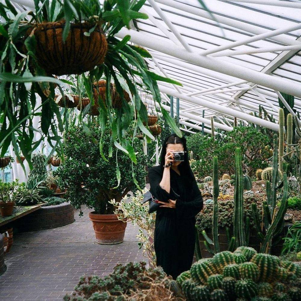 potret pengunjung di Barbican Conservatory (instagram.com/barbicancentre)