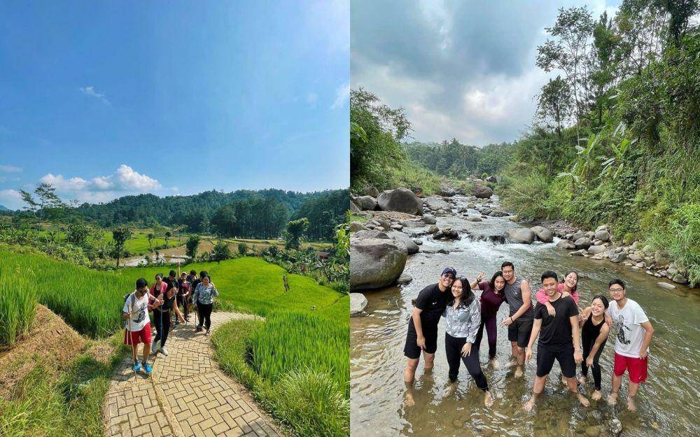Hiking rute leuwi Asih (instagram.com/xonikeey)