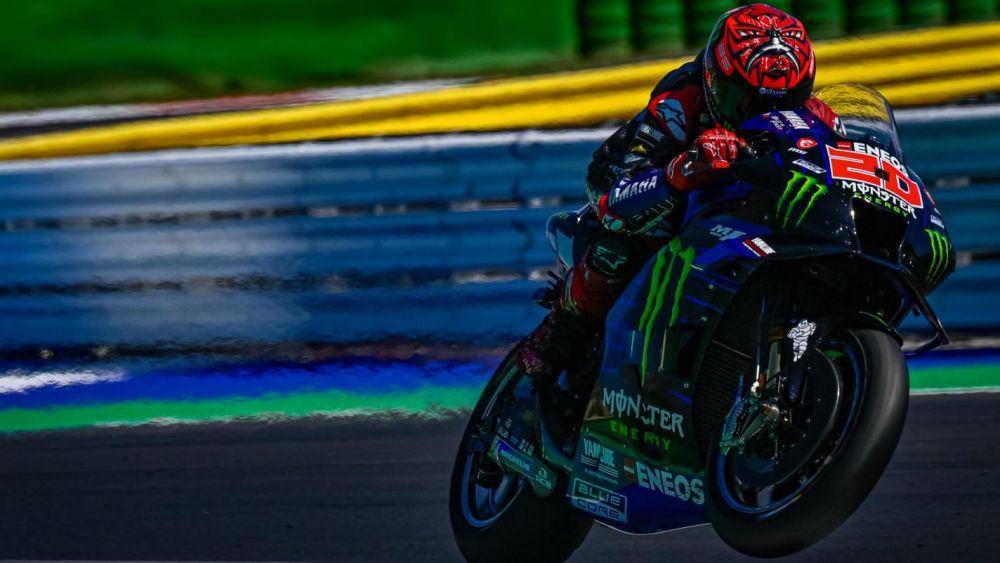 Fabio Quartararo pada tes resmi di Misano (motogp.com)